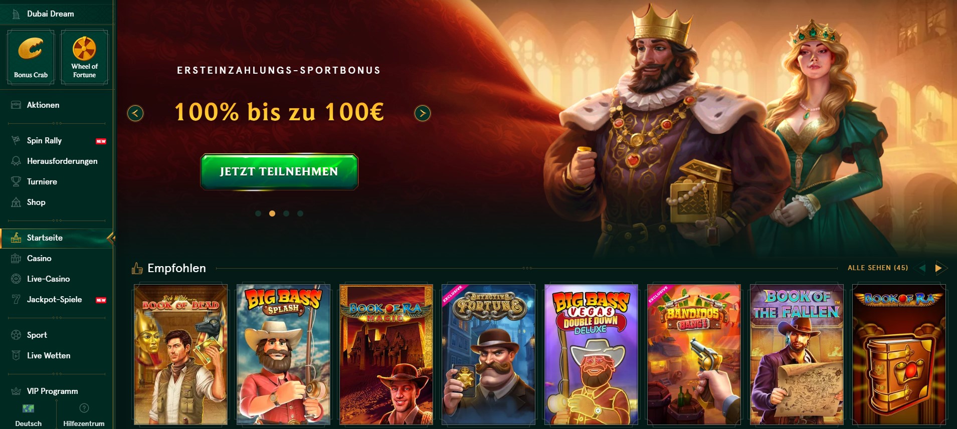 casinia online play online